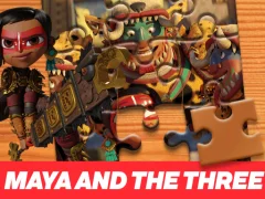 Maya and the Three Jigsaw Puzzle — لعبة مجانية اون لاين