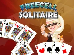 Spil Free Cell Solitaire online