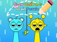 Draw One Part: Brain Puzzle