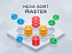 Hexa Sort Master — jogo online grátis