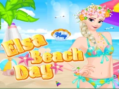 Elsa beach day เกมออนไลน์