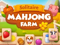 Gêm Solitaire Mahjong Farm ar-lein