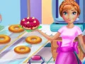 Annie Cooking Donuts