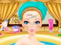 Bathing Spa Pregnant Queen