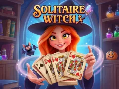 თამაში Solitaire Witch ონლაინ