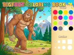 Bigfoot Coloring Book