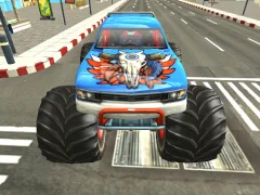 Xogo Monster Truck City Parking en liña