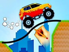 Draw and Save The Car — لعبة مجانية اون لاين