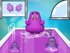 Grimace Shake Slide — bezmaksas tiešsaistes spēle