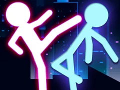 Stickman Ultimate Street Fighter 3D — bezmaksas tiešsaistes spēle