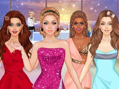 Xogo Fashionista Makeup & Dress Up en liña