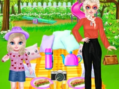 Princess Family Picnic Day เกมออนไลน์