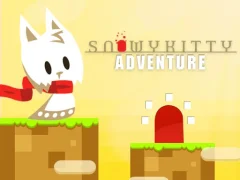 Snowy Kitty Adventure — free online game