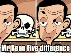 Peli Mr Bean Five Difference Challenge verkossa