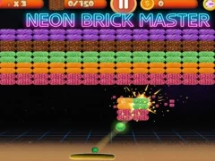 Neon Brick Blast Master