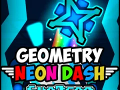 Permainan Geometry Neon Dash subzero talian