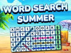 Xogo Word Search Summer en liña