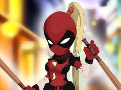 Xogo Deadpool Girl Dressup en liña