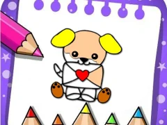 Easy Coloring Valentine — free online game