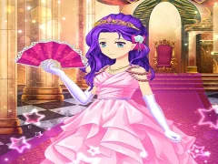 Xogo Anime Princesses Dress Up en liña
