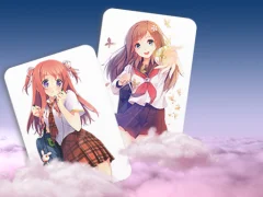 Spil Anime Girl Card Match online
