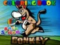 Back To School Coloring Book Donkey Back To School Coloring Book Donkey