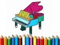 Back To School: Piano Coloring Book Back To School: Piano Coloring Book