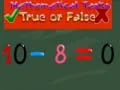 Math Tasks True or False
