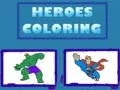 Heroes Coloring 