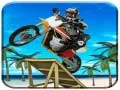 Beach Bike Stunts