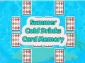 Summer Cold Drinks Card Memory