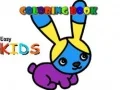 Easy Kids Coloring Book