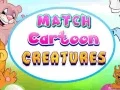 Match Cartoon Creatures Match Cartoon Creatures