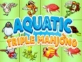 Aquatic triple mahjong