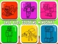 Easy Kids Coloring Minecraft