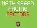 Math Speed Racing Factors