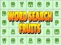 Word Search Fruits
