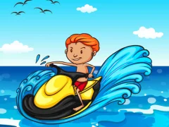 שפּיל Jet Ski Summer Fun Hidden אָנליין