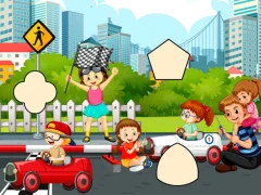 Racing Pic Pasting – kostenloses Online-Spiel