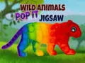 Wild Animals Pop It Jigsaw