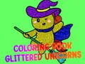 Coloring Book Glittered Unicorns Coloring Book Glittered Unicorns