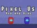 Pixel Us Red and Blue