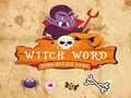 Witch Word Halloween Puzzel Game Witch Word Halloween Puzzel Game