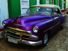 Spel Cuban Vintage Cars Jigsaw på nätet