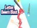 Letter Boom Blast