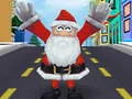 Santa City Run surfers