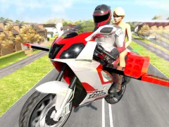 Flying Motorbike Driving Simulator — لعبة مجانية اون لاين