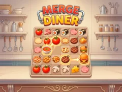 खेल Merge Diner ऑनलाइन