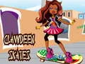 Clawdeen skates