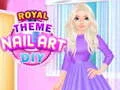 Royal Theme Nail Art DIY